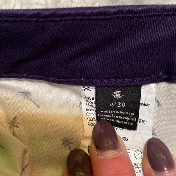 Maison Scotch Embroidered shorts Size 30 - Picture 9 of 12